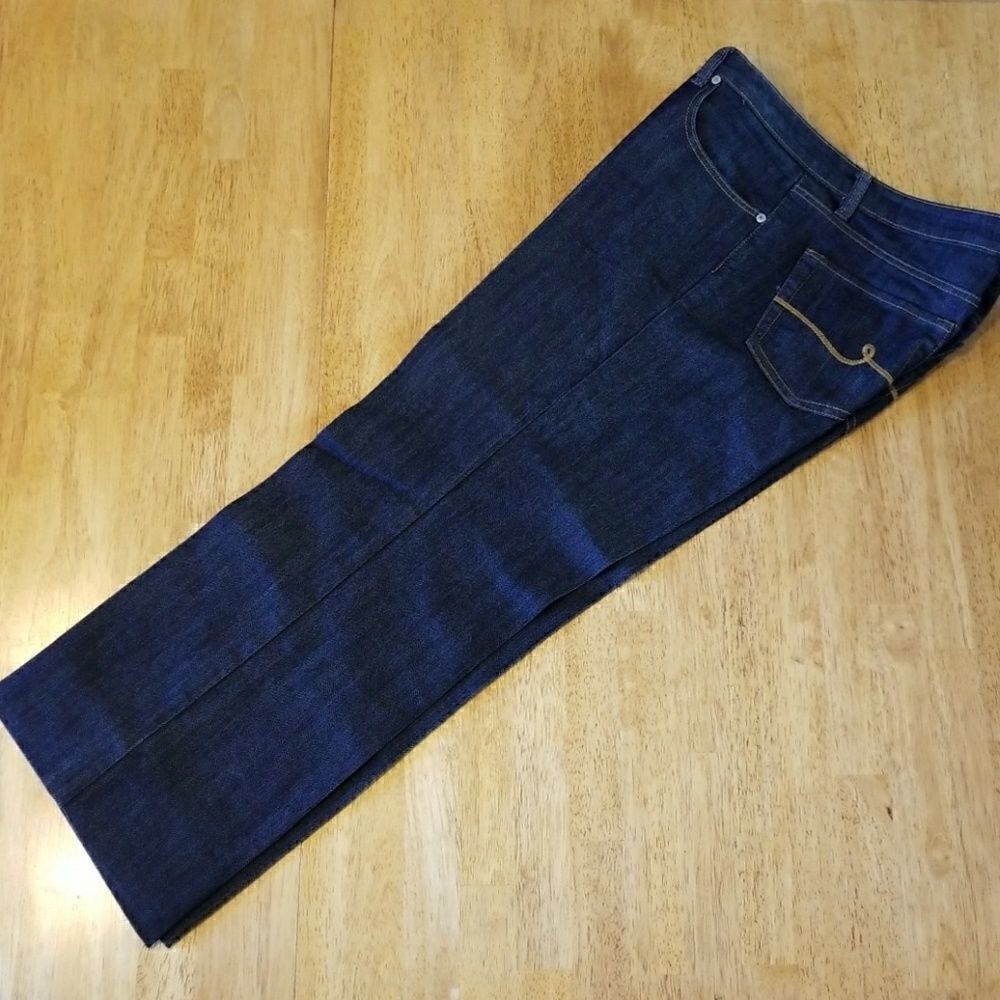 𝅺bill BLASS CONTROL PANEL TRIANGULAR FIT JEANS - Picture 2 of 7